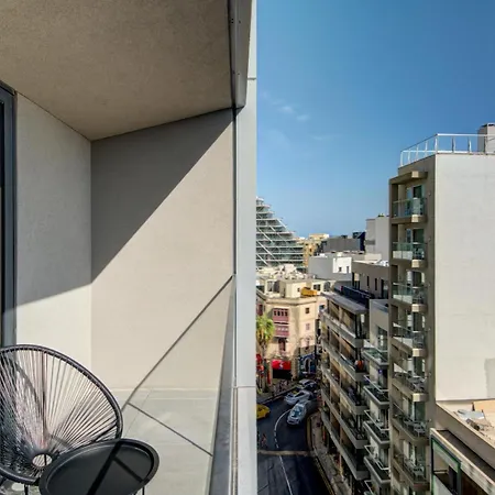 Apartmán Official Mercury Suites, Stylish 2br With Terrace By 360 Estates Saint Julian's