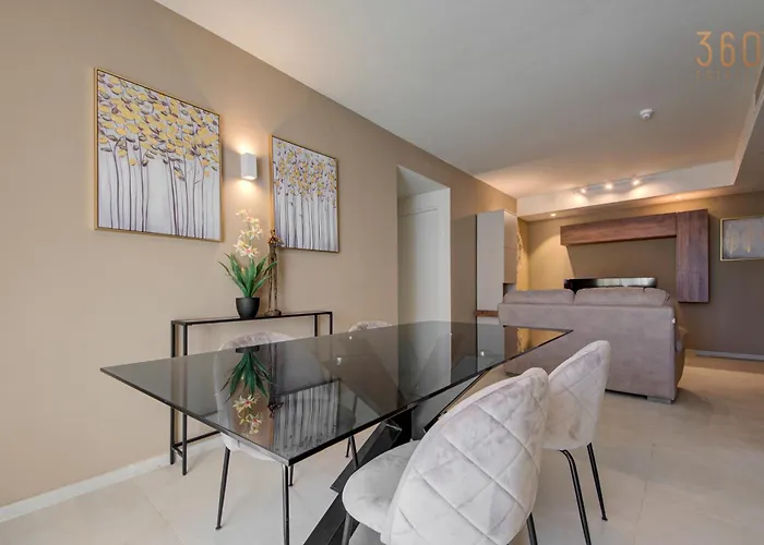 Official Mercury Suites, Stylish 2br With Terrace By 360 Estates San Ġiljan