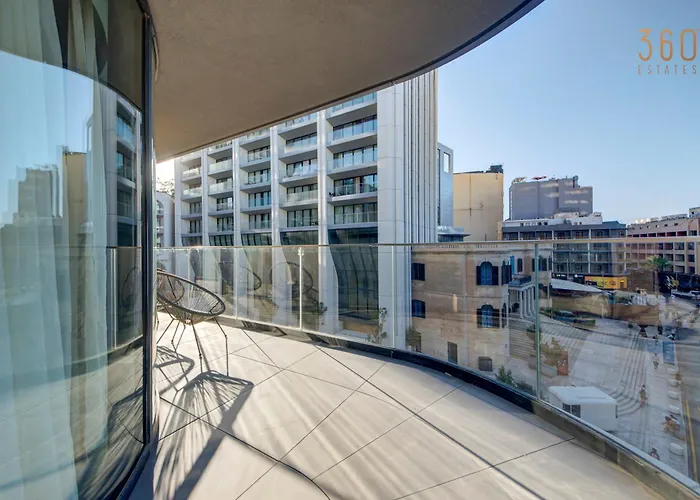 Apartment Official Mercury Suites, Stylish 2br With Terrace By 360 Estates San Ġiljan