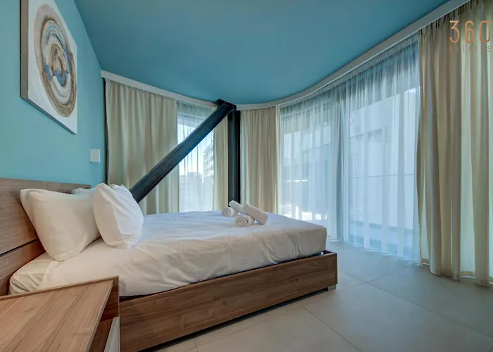 Official Mercury Suites, Stylish 2br With Terrace By 360 Estates Apartment San Ġiljan